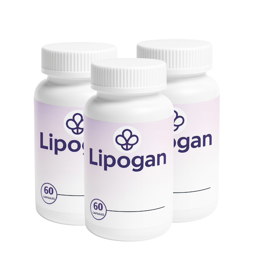 Lipogan - 3 Frascos